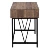 Computer Desk For Home Office, Laptop, Storage Drawers, Transitional - Brown - Image 4