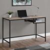 Computer Desk For Home Office, Laptop, Contemporary & Versatile Placement - Taupe - Image 3