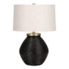 Lighting, Table Lamp, Concrete, Contemporary - Black / Cream - Image 2
