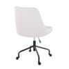 Marche - Contemporary Adjustable Office Chair - Black / White - Image 3