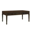 Fluted - 2 Drawer Coffee Table - Brown - Image 6