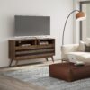 Clarkson - TV Stand - Rustic Natural Aged Brown - Image 10
