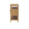 Naomi - 2 Door Storage Console Table With Ample Shelving - Natural - Image 6