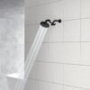 Sleek Design 4" Shower Arm Extension - Black - Image 7