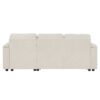 Convertible L Shaped Sofa Couch With Storage, Cup Holders, USB Ports - Beige - Image 22