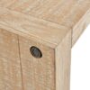 Modern Solid Wood Console Table With Distressed - Reclaimed Wheat - Image 5