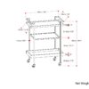 Jace - Bar Cart - Cognac - Image 10