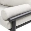 Zara - Dowel Frame Bolster Patio Deep Seating Sofa - Wheat Beige Axroma Olefin - Image 6