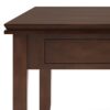 Artisan - Square Coffee Table - Russet Brown - Image 8