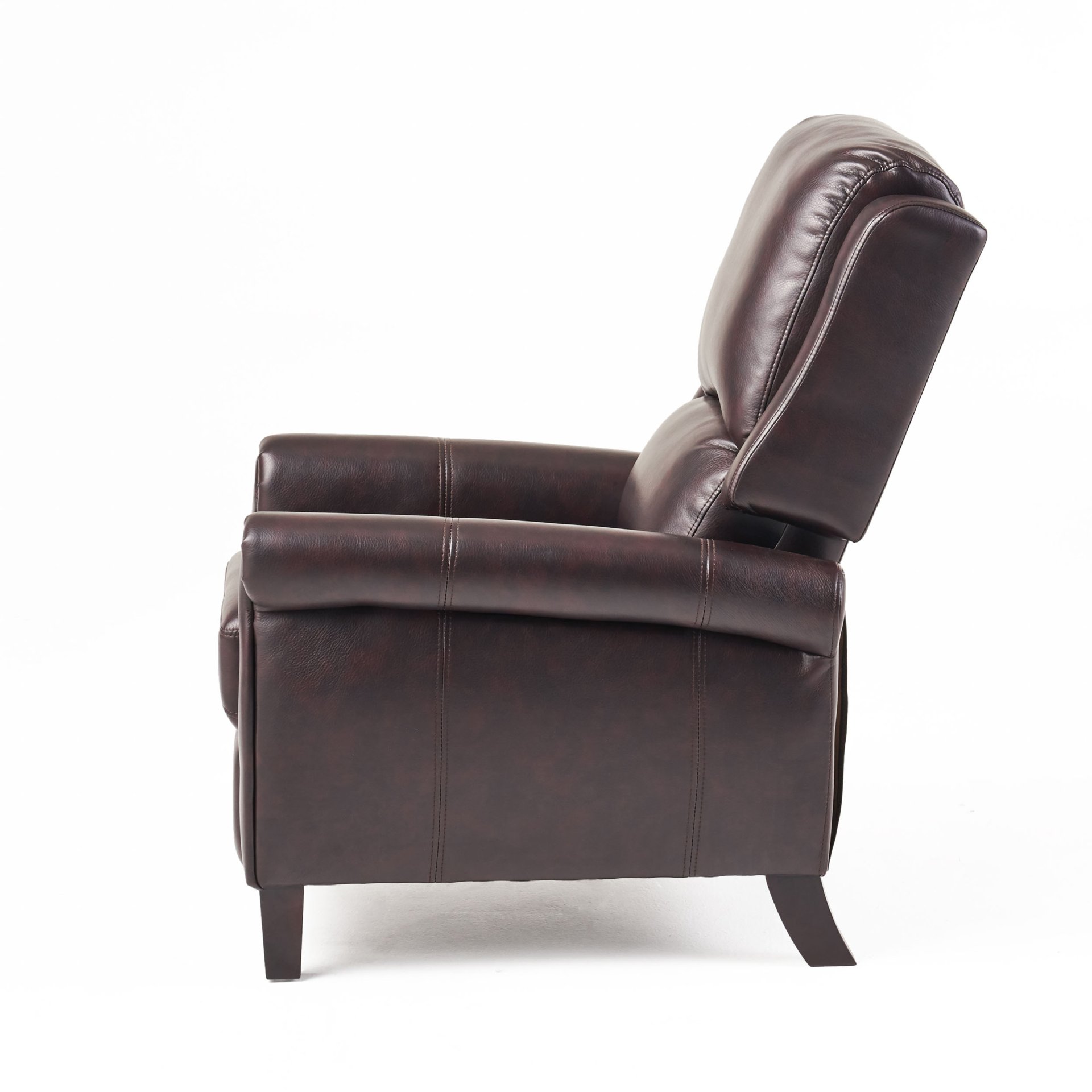 Memphis - Standard Recliner Club Chair - Burgundy - Image 15