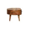 Mini Wave Coffee Table - Oak - Image 7