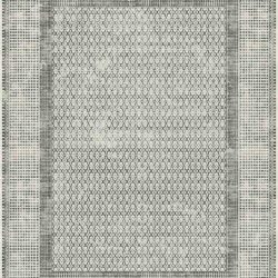 Macau - Non - Slip Accent Rug - White / Gray