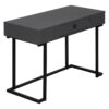 Computer Desk For Home Office, Laptop, Storage Drawers - Gray - Image 7