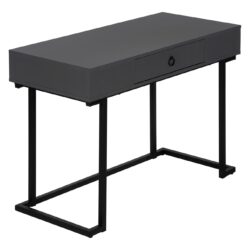 Computer Desk For Home Office, Laptop, Storage Drawers - Gray
