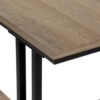 Accent Console Table For Entryway, Contemporary And Modern - Taupe / Black - Image 6