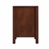 Elegantly Designed Nightstand - Cherry - Image 7