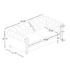 Anina - Loveseat - Blue - Image 3