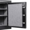 3.51 Cubic Ft Fireproof Safe Vault - Black - Image 5