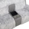 Bruni - Console Reclining Loveseat With Manual Recline - Gray - Image 8