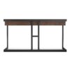 Erina - Desk - Distressed Charcoal Brown - Image 10