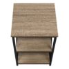 Accent Table, Side Contemporary & Modern - Taupe - Image 4