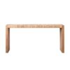 Console Table, Handwoven Top - Antique Natural / Natural - Image 6