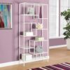 Bookshelf, Bookcase, Etagere, For Office, Contemporary & Modern - White - Image 6