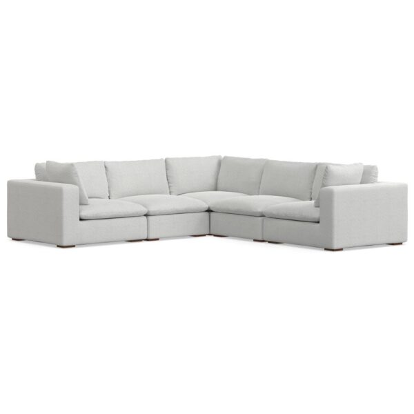 Jasmine - Corner Sectional Sofa - Gray
