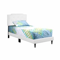 Deb - Twin Bed - White