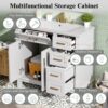 Bathroom Vanity With Sink, Soft Close Doors, And Storage Drawers, 36" - White - Image 5