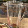 Rainbow Design Unbreakable Plastic Water Pitcher With Lid And Spout, 2.5 Quarts - Clear - Image 6