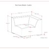 Rex - Corner Sofa Module - Brown - Image 13