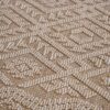 Guros - 4' X 6' Traditional Indoor / Outdoor Area Rug - Natural - Image 3
