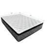 Premium 14" Queen Size Hybrid Mattress In A Box Plush Gel Memory Foam Top With Cooling Technology - Gray / White - Image 3