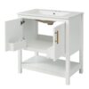 Bathroom Vanity With Sink And Ample Storage - White - Image 18