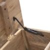 Lid Up Storage Bench - Oak - Image 5