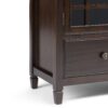 Connaught - Tall Storage Cabinet - Dark Chestnut Brown - Image 6