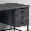 Computer Desk For Home Office, Laptop, Storage Drawers, Contemporary & Modern - Black - Image 2