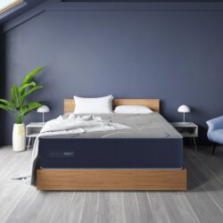 HealthRest - Full PolarBreeze Super Plush - Navy Blue