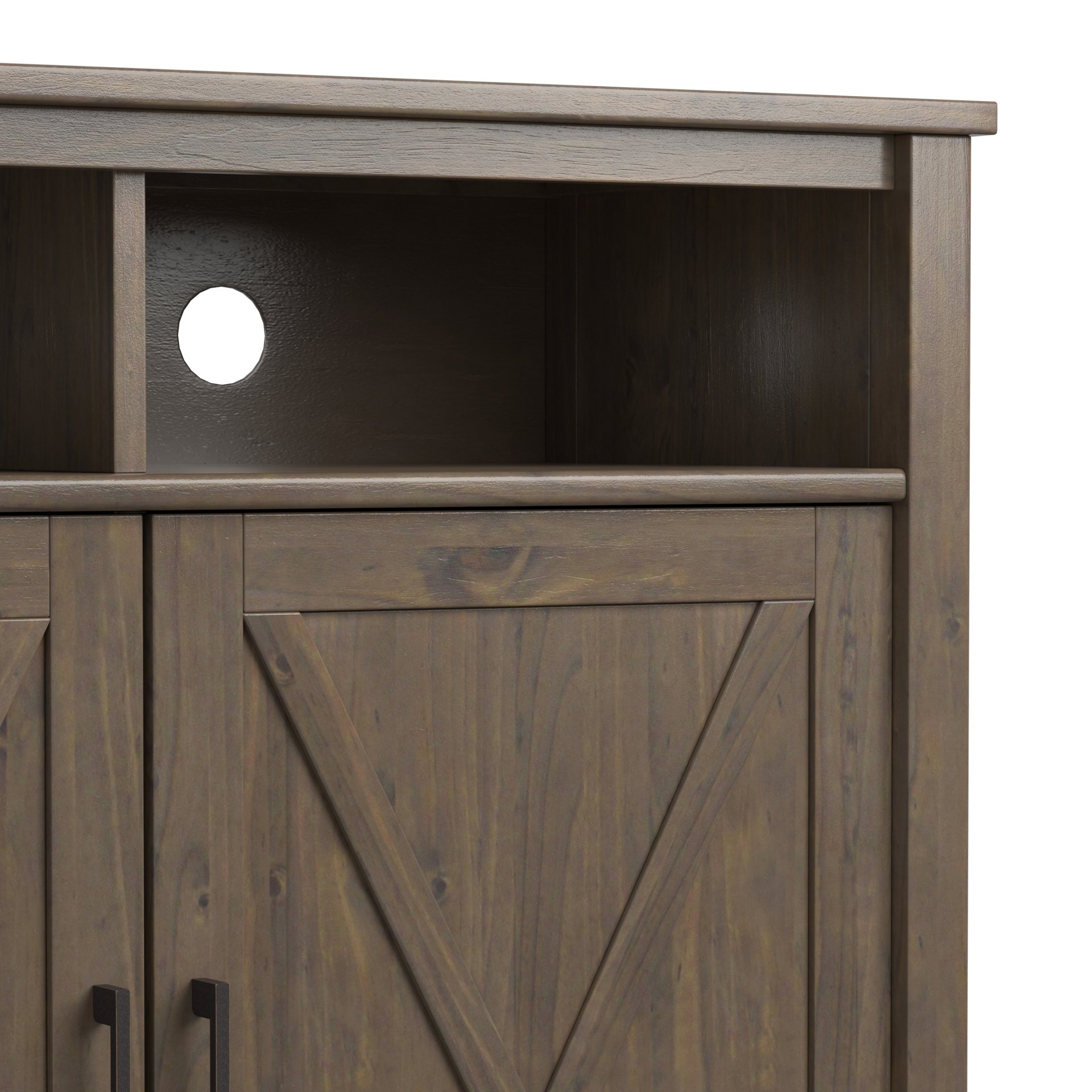 Ela - Medium Storage Cabinet - Smoky Brown - Image 8
