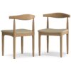 Molly - Dining Chair (Set of 2) - Off White - Image 9