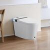 Smart Toilet With Bidet Seat Built In, Auto Open / Close Seat, Foot Sensor, LED Display - White - Image 2