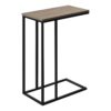 Accent Table, C - Shaped, Modern - Taupe - Image 8