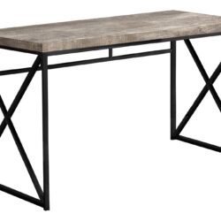Computer Desk For Home Office, Laptop, Versatile Design - Taupe