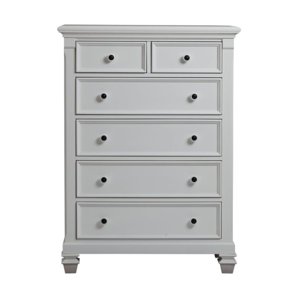 Glendale - 6 Drawer Chest - Pure White