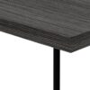 Accent Table, C - Shaped, Stylish Modern - Gray - Image 6
