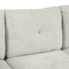 Versatile L Shaped Sofa Bed With Storage, Cup Holders, USB Ports Chenille - Beige - Image 23