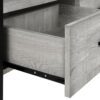TV Stand, Console, Media Entertainment Center, Storage Drawers, Contemporary & Modern - Gray - Image 8