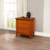 3 Drawer Nightstand - Oak - Image 4