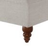 Candor - Ottoman Upholstered Footrest - Beige / Gray - Image 4